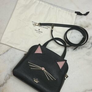 Kate Spade Black Cat Crossbody Bag